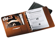 Leather 2" D Ring Binder Covers